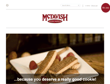 Tablet Screenshot of mctavishshortbread.com